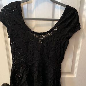 Black dressy top